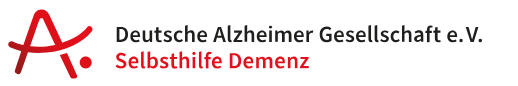 Logo der Deutschen Alzheimer Gesellschaft e. V. - Selbsthilfe Demenz. Mit Klick auf das Logo gelangt man auch zur Homepage